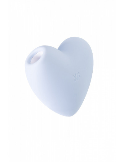 Вакуум-волновой бесконтактный стимулятор клитора Satisfyer Cutie Heart голубой J2018-276-2