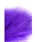 Щекоталка с перьями маленькая фиолетовая 700026