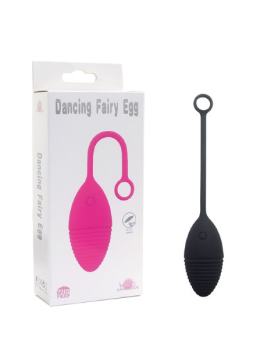 Виброяйцо Dancing Fairy Egg черное перезаряжаемое Д185113-2