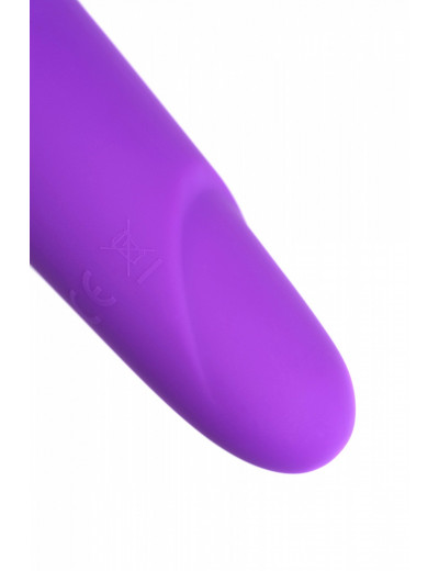 Вибратор из силикона фиолетовый 12 см 690020