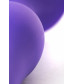 Анальная втулка Штучки-дрючки фиолетовая 12,5 см 690102