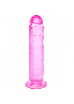 Фаллоимитатор реалистичный розовый 20 см ДТФ-002-23