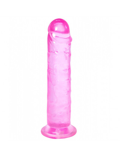 Фаллоимитатор реалистичный розовый 20 см ДТФ-002-23