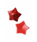 Пэстисы Erolanta Lingerie Collection в форме звезд красные 790043