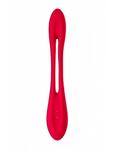 Многофункциональный стимулятор для пар Satisfyer Elastic Joy красный 19,5 см 4007595