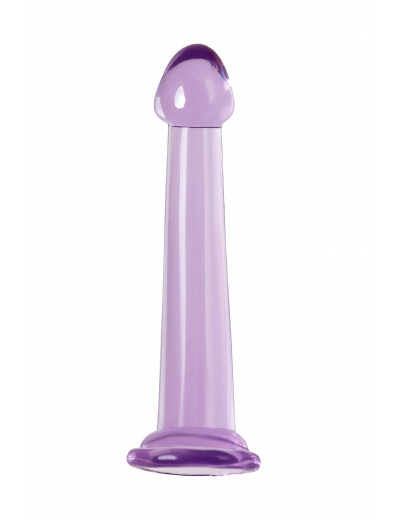 Нереалистичный фаллоимитатор Jelly Dildo фиолетовый 18 см 882026-4