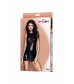 Платье wetlook и стринги Candy Girl Jillian черные OS 840014
