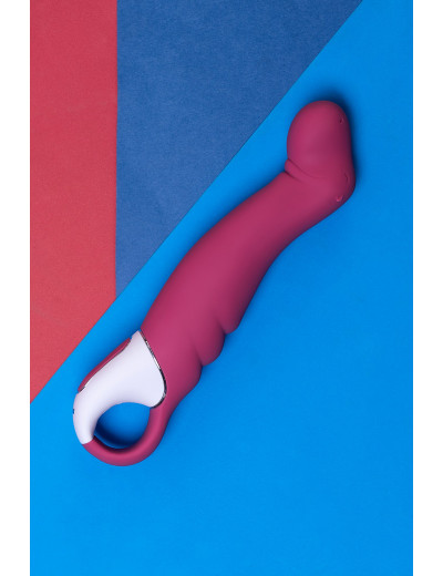 Вибратор Satisfyer Vibes Petting Hippo силикон розовый 22,9 см EE73-874-1017