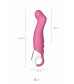 Вибратор Satisfyer Vibes Petting Hippo силикон розовый 22,9 см J6433-V