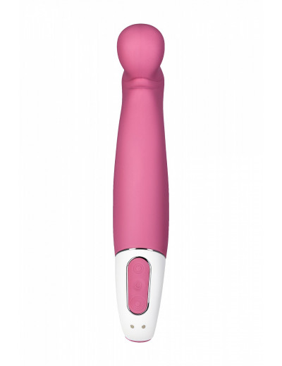 Вибратор Satisfyer Vibes Petting Hippo силикон розовый 22,9 см EE73-874-1017