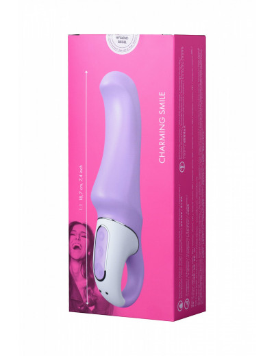 Вибратор Satisfyer Vibes Charming Smile силикон фиолетовый 18,7 см EE73-827-1017