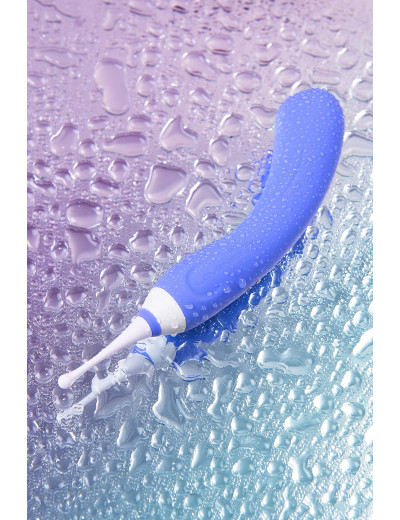 Вибратор Lovense Hyphy с клиторальным стимулятором фиолетовый 21,6 см LE-15