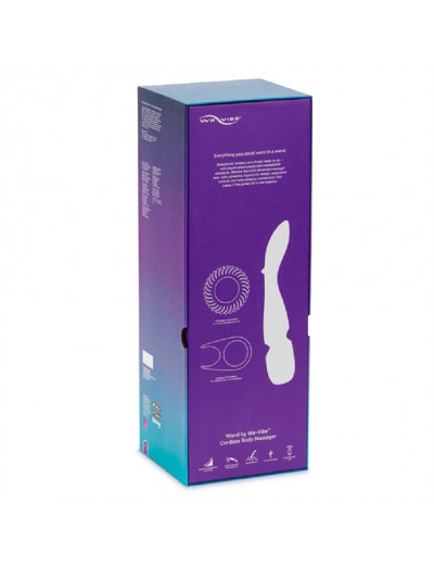 WE-VIBE Вибратор Wand фиолетовый 30,9 см SNWDSG4