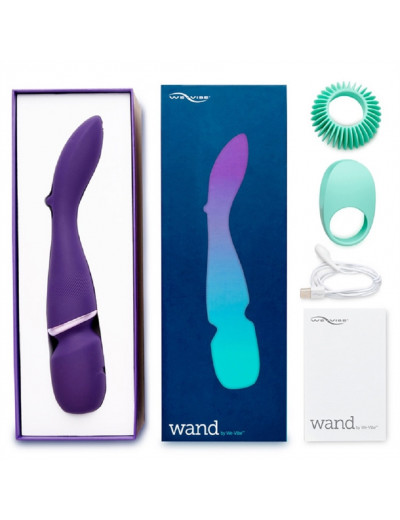 WE-VIBE Вибратор Wand фиолетовый 30,9 см WV Wand-Purple