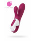 Вибратор Satisfyer Hot Bunny с функцией нагрева красный 17,5 см 4001678