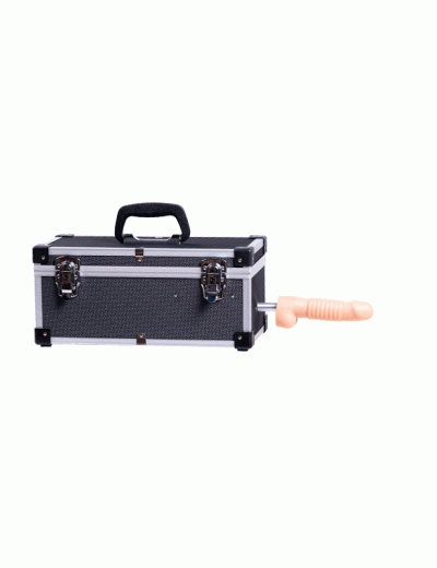 Секс-чемодан Diva Tool Box с двумя сменными насадками черный 41 см 904243