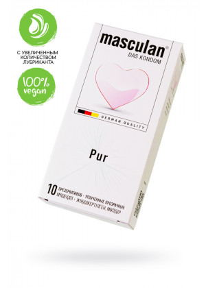 Презервативы masculan Pur утонченные № 10  324