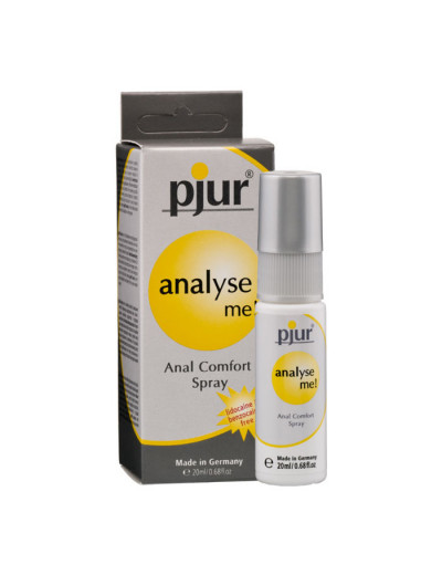 Обезболивающий анальный спрей pjur analyse me! spray 20 мл 04