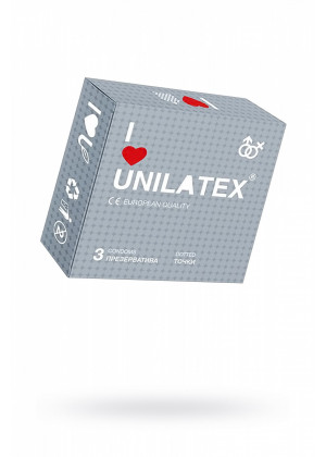 Презервативы Unilatex Dotted с точками №3 3017