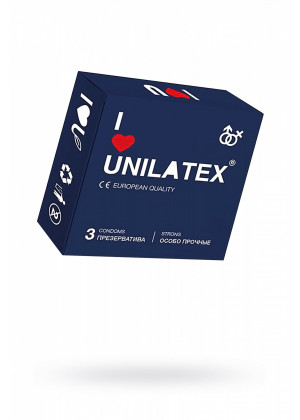 Презервативы Unilatex Extra Strong гладкие №3 3019