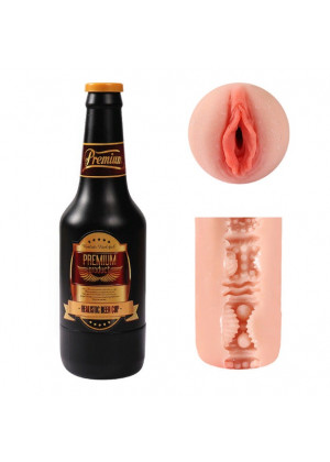 Мастурбатор вагина в пластиковой бутылке 14 см ДМА70018