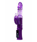 Вибратор с клиторальным стимулятором фиолетовый 23 см 690502