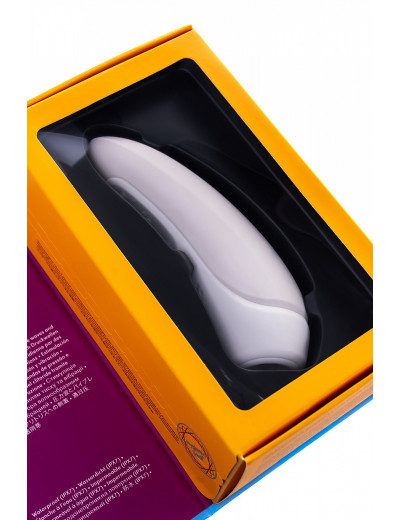 Вакуумно-волновой стимулятор Satisfyer Curvy 1+ с возможностью управления через приложение белый J2018-80-2