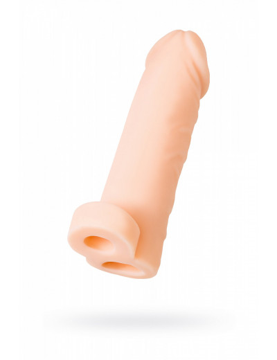 Насадка на пенис телесная (без упаковки) 16 см 351051