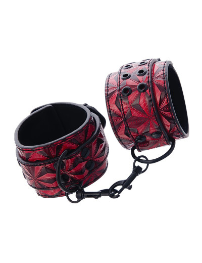 Наручники Wrists Cuffs красные  Д21010