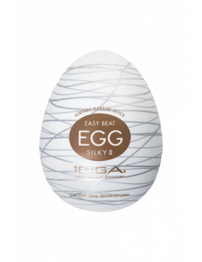 Мастурбатор Tenga Egg Silky-2 Яйцо Шелковые нити EGG-018